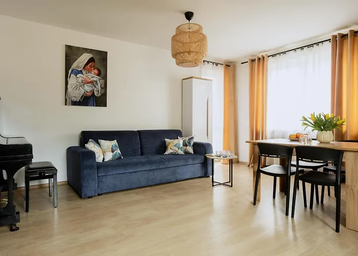 Miriam Piano Apartment With Parking - Krakow Borkowska